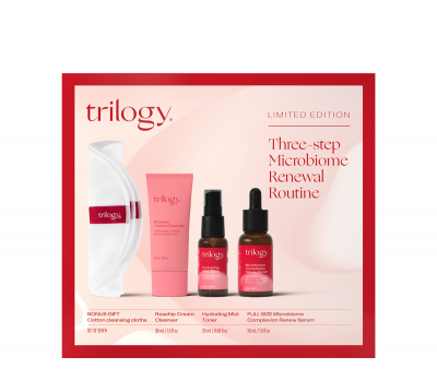 Trilogy Three Step Microbiome Routine Limited Edition